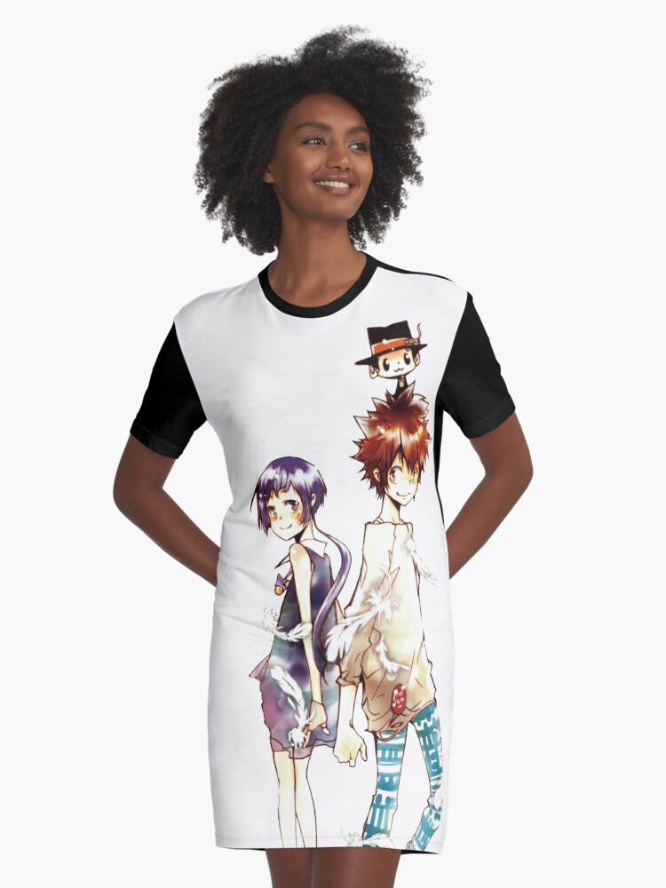 Yuni, Tsuna, Reborn | Graphic T-Shirt Dress