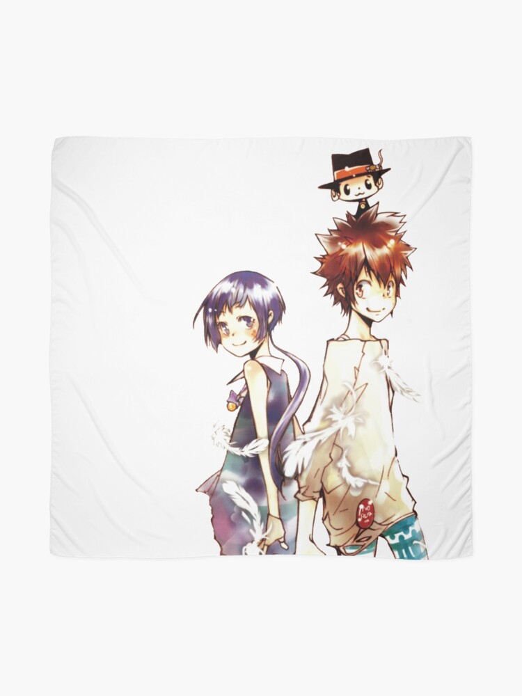 Katekyo Hitman Reborn! Microfiber Reborn & Tsunayoshi Sawada