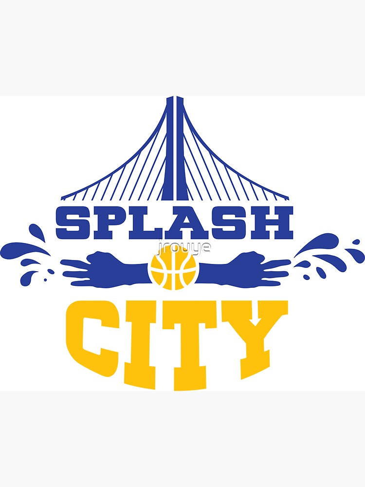 "Splash City" Sticker by jrouye Redbubble
