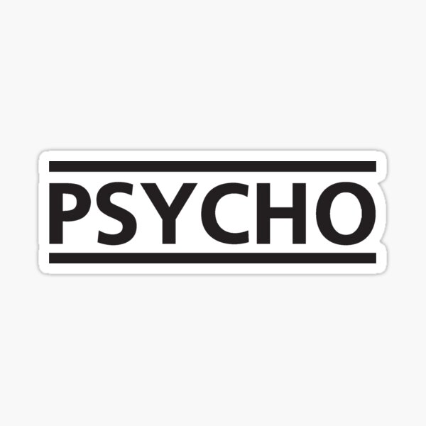 muse psycho t-shirt Sticker