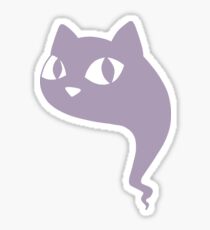 Katzengeist Lila Sticker