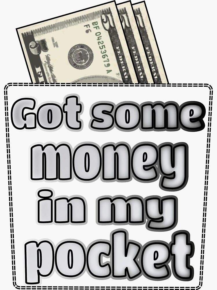 Pocket Money - Money - Sticker