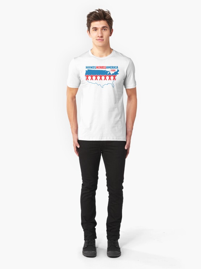 hands across america 1986 t shirt