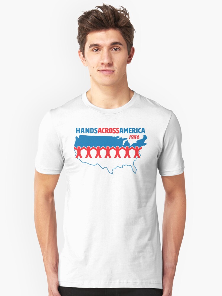 hands across america 1986 t shirt