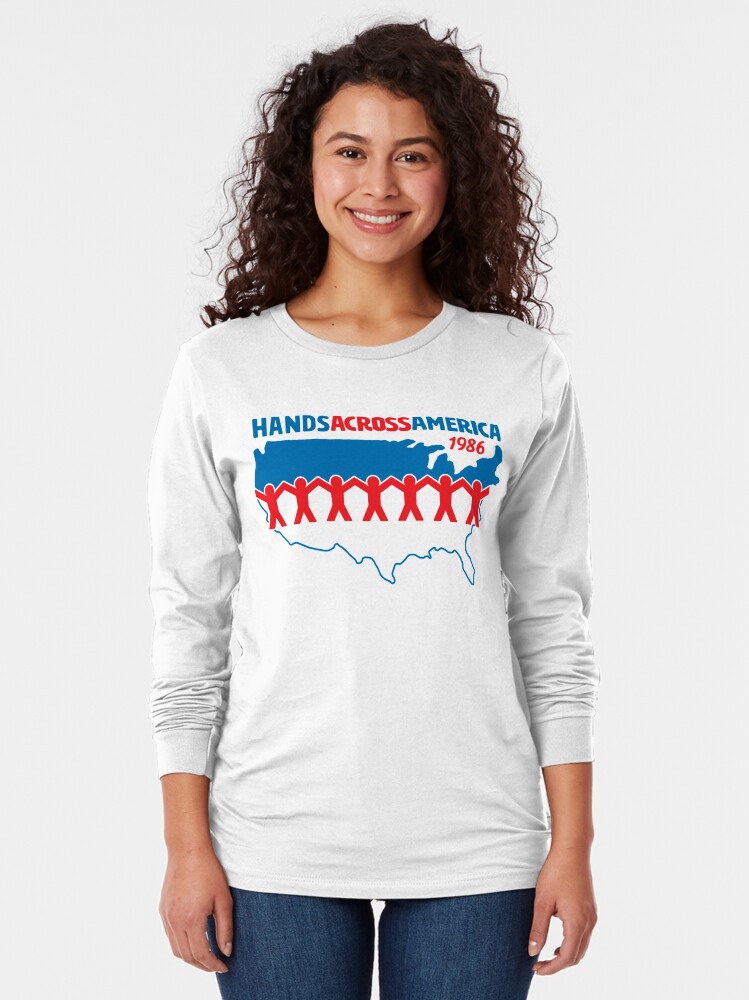 hands across america 1986 t shirt