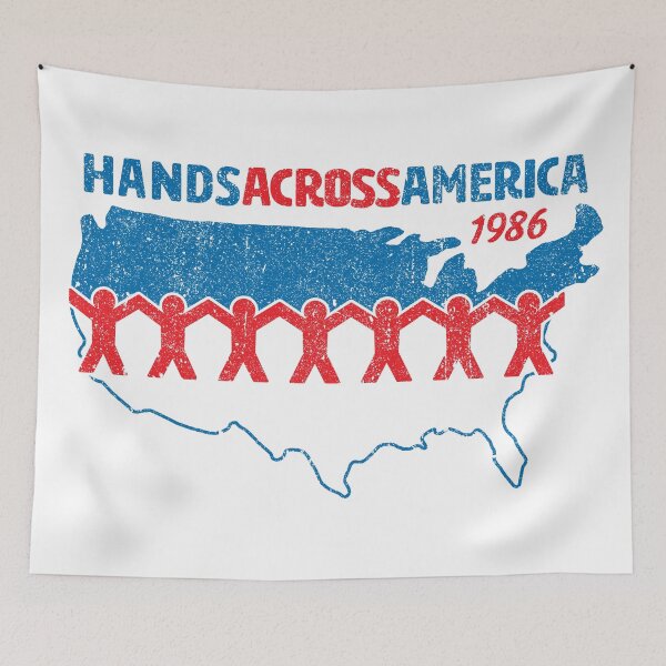 Item preview, Hands Across America 1986 - Us (Variant) designed and sold by huckblade.