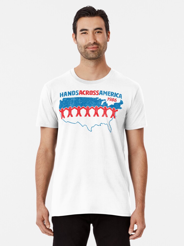 hands across america 1986 t shirt