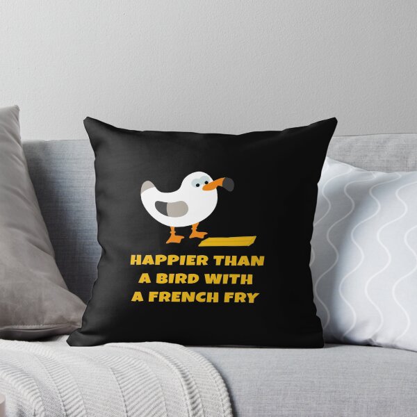 Item preview, happier Than A Bird With A French Fry designed and sold by KoolMoDee.