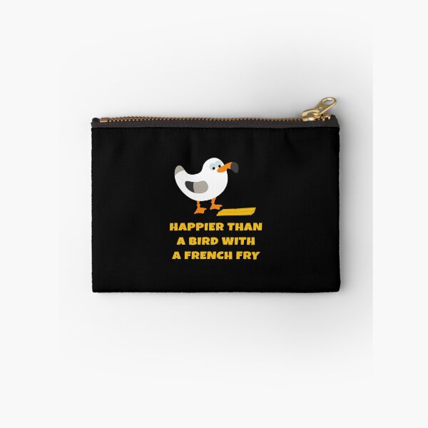 Item preview, happier Than A Bird With A French Fry designed and sold by KoolMoDee.