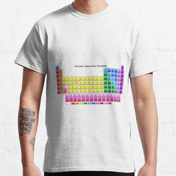 150th Anniversary: Periodic Table of Chemical Elements Classic T-Shirt