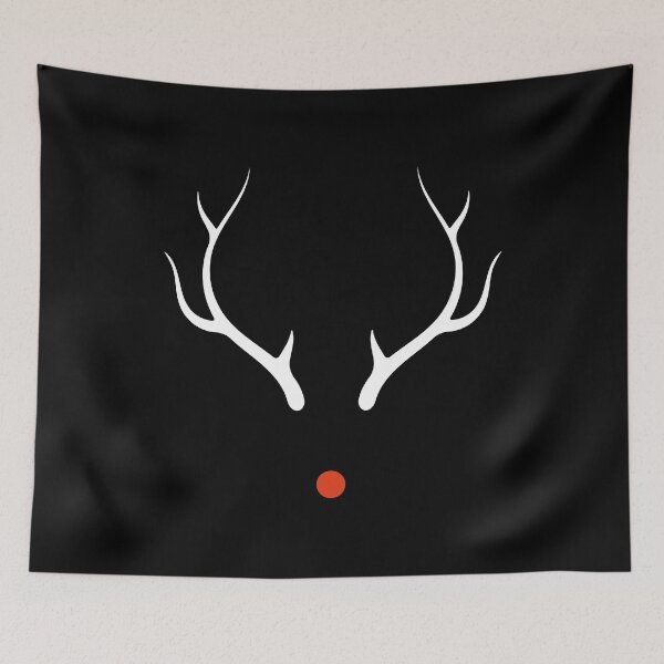 Item preview, Reindeer Antlers and a Red Nose Christmas Humor designed and sold by SassyYetClassy.
