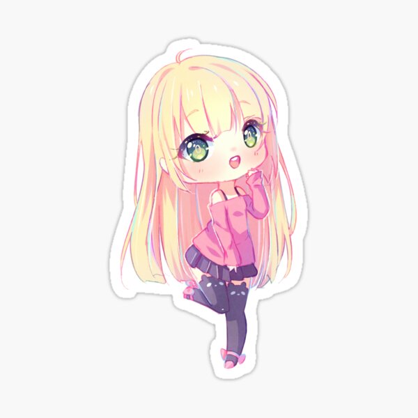 Alicestarz Roblox Avatar Art Chibi Kawaii Sticker By Alicelps Redbubble - alicestarz roblox avatar art chibi kawaii greeting card