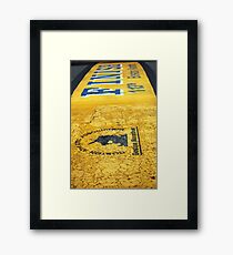 Boston Marathon Finish Line Framed Print