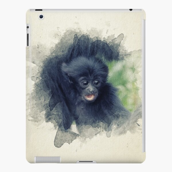 Laughing Monkey Saying Hii iPad Case & Skin for Sale by Ani1111