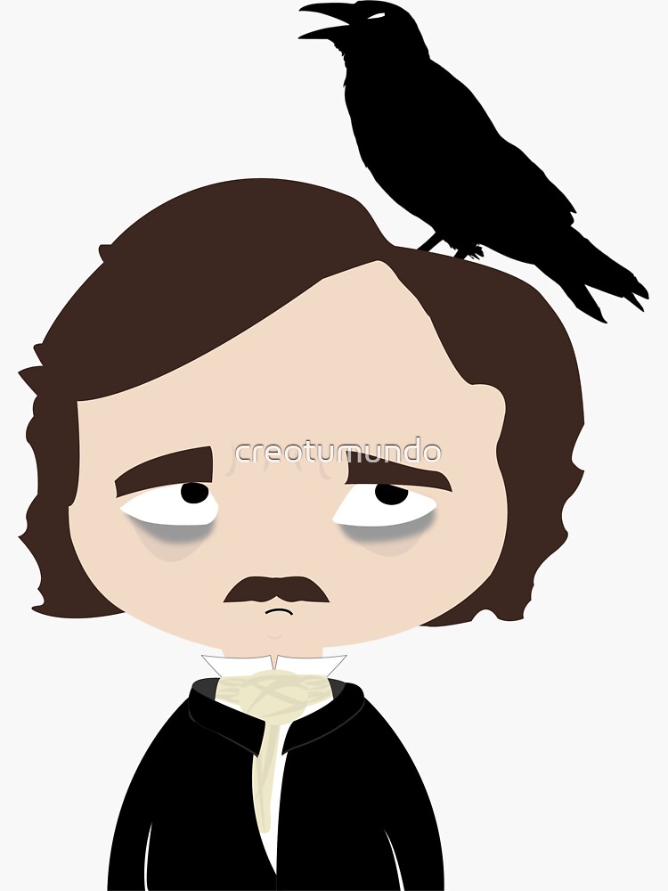Imagen de la obra Edgar Allan Poe, diseñada y vendida por creotumundo