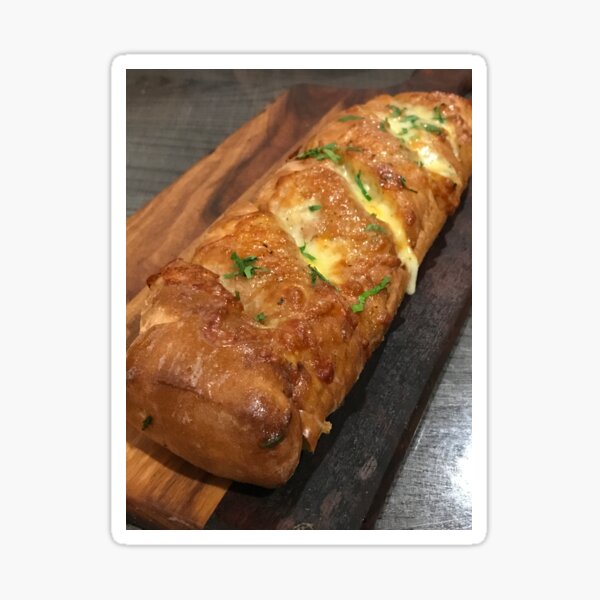 Cheesy garlic bread roll Sticker