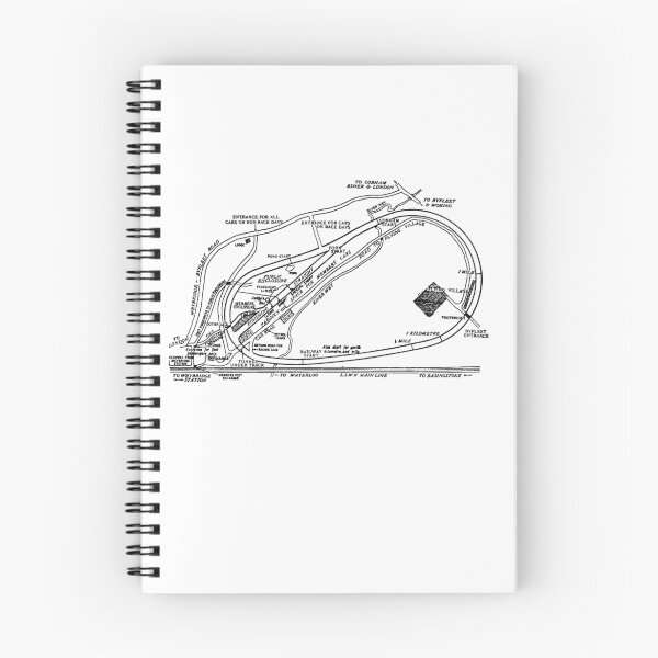 Item preview, Brooklands Map... designed and sold by timothybeighton.