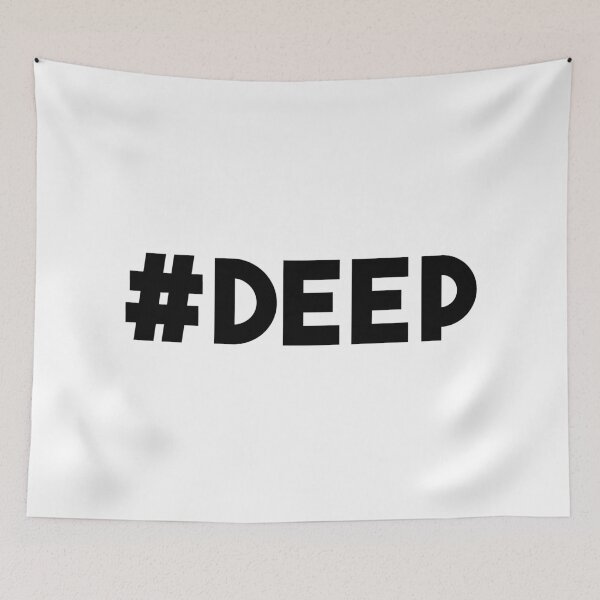 Item preview, Hashtag Deep #DEEP (Alt) designed and sold by HarizK.