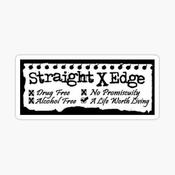 Item preview, Straightedge - A Life Worth Living designed and sold by Grace-Moxley.
