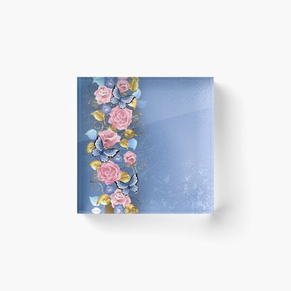 Item preview, Pink Roses and Butterflies designed and sold by Blackmoon9.