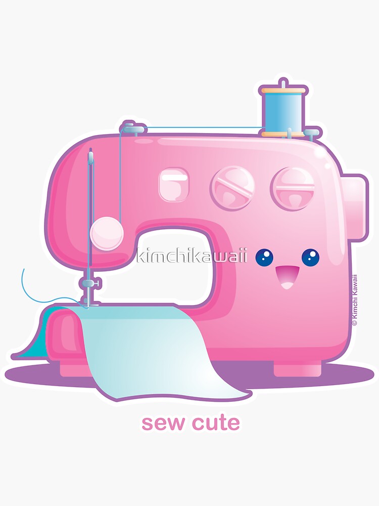 Cute Sewing Stickers. 15 PNG Printable Stickers. (2222663)