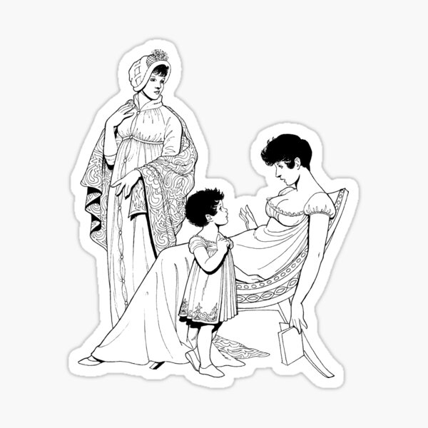 Mother and Child Sticker