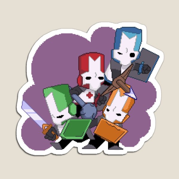 Castle Crashers Animal Sticker Pack 2 Magnet for Sale by