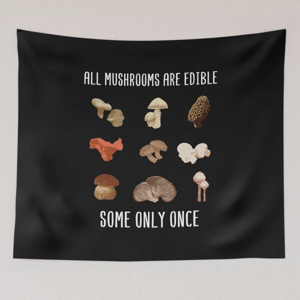 Item preview, Mushroom Hunter Shirt shiitake vegan gift designed and sold by biNutz.