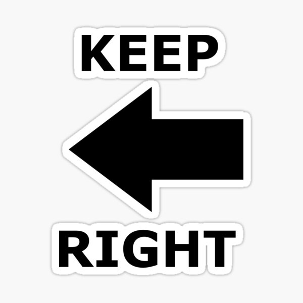 Artikel-Vorschau von Halten Sie rechts nach links, designt und verkauft von jenterpixels.