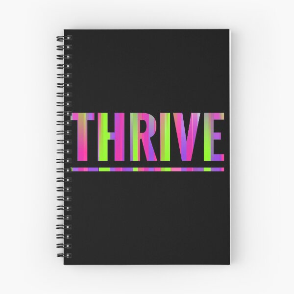 Item preview, Thrive Vibrant Motivational Text  designed and sold by aDlij.