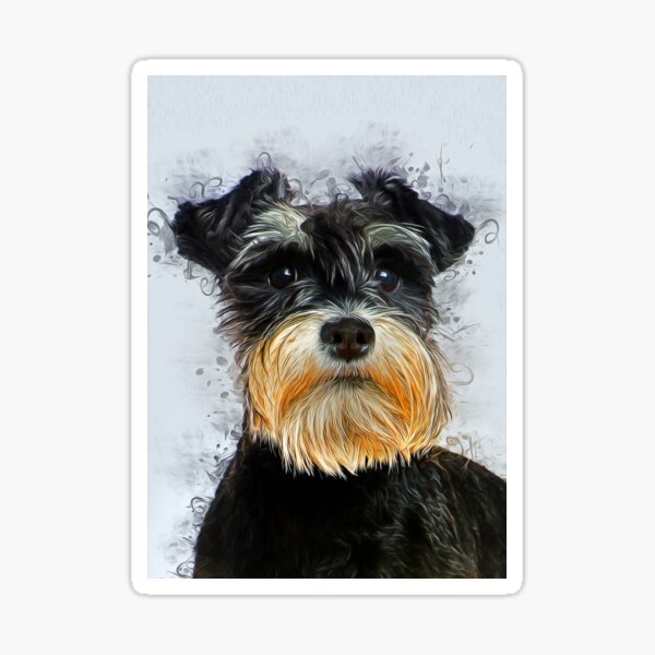 Miniature Schnauzer Sticker