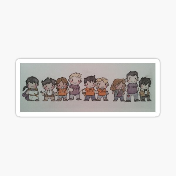 Seven Plus Two. Sticker