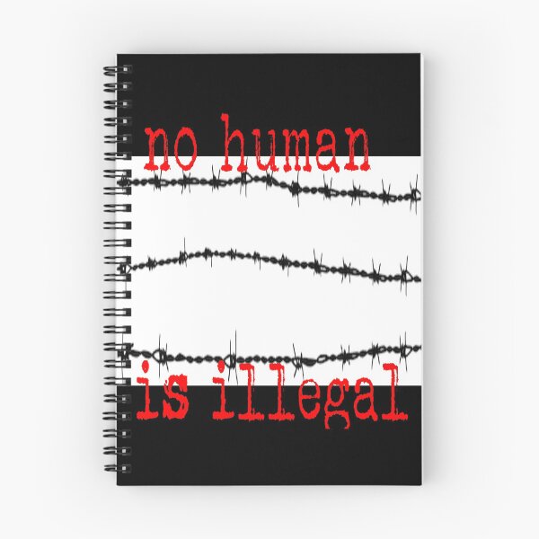 Item preview, No Human Is Illegal designed and sold by SerpentSkyArts.