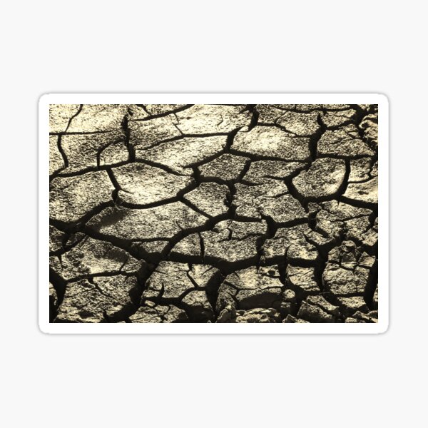 Item preview, Parched Land - Clay Cracks and Nature Pattern designed and sold by LivingWild.