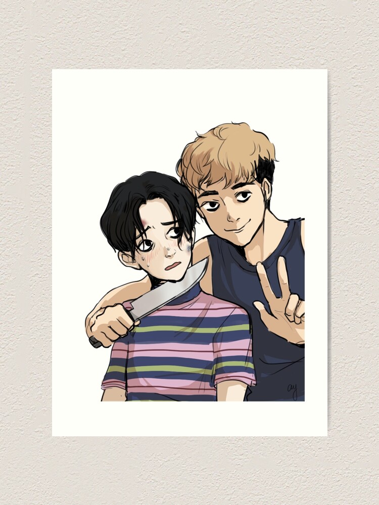 Killing Stalking Art Print By Ksawad Redbubble