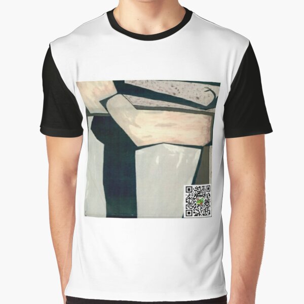 Pearly Steps with QR code at the corner Graphic T-Shirt