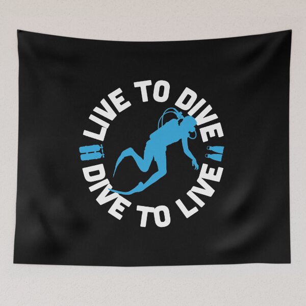 Item preview, Live To Dive - Dive To Live - Scuba Diving designed and sold by casestees.