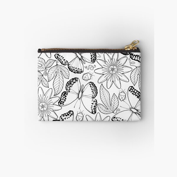 Item preview, Migratory Glider and passion fruit flowers designed and sold by Vicky Pratt.
