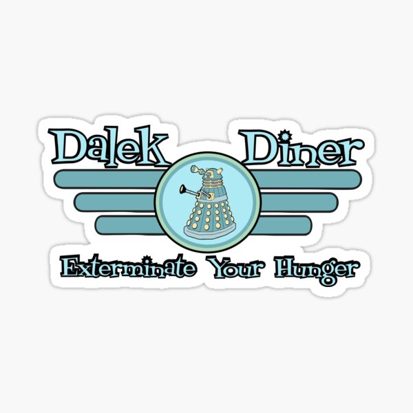 Dalek Diner 2 Sticker
