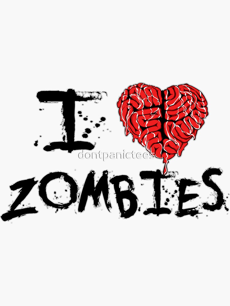Zombie Love by dontpanictees
