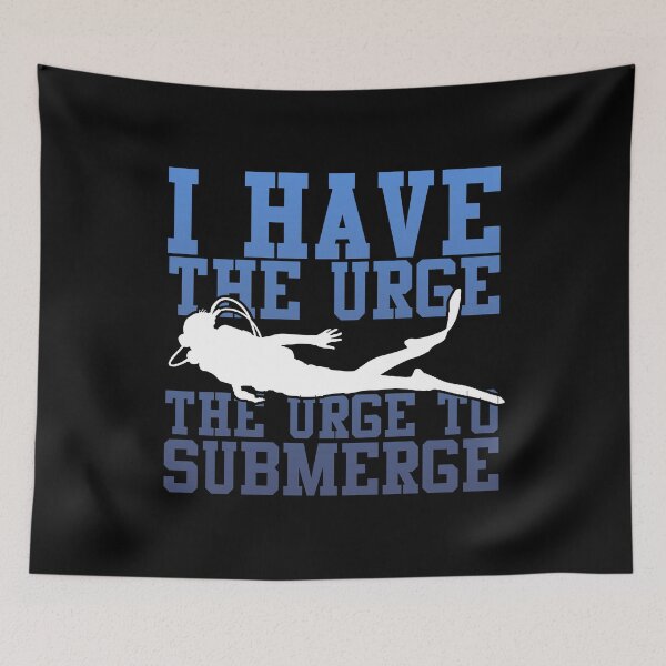 Item preview, Urge To Submerge - Scuba Diving designed and sold by casestees.