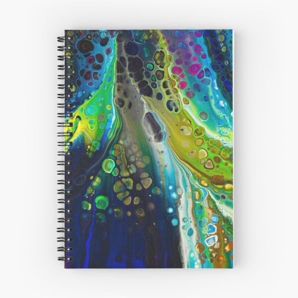 Item preview, Deep Blue Sea -  Acrylic pour painting designed and sold by Elvira Draat.