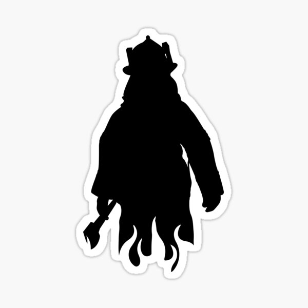 Fireman Sticker