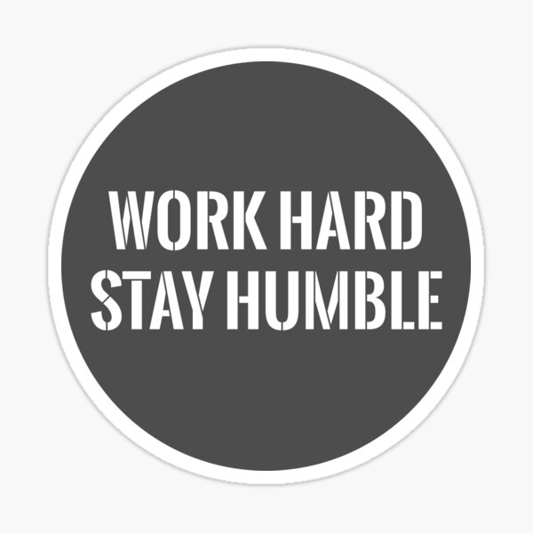 Hard Working Hustle Gift Entrepreneur Stay Humble Hustle Hard Round Rocks Glass Whiskey Coworker Gift Work Gift