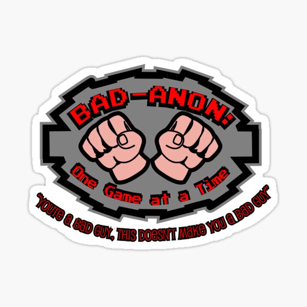 Wreck it ralph Bad Anon Sticker