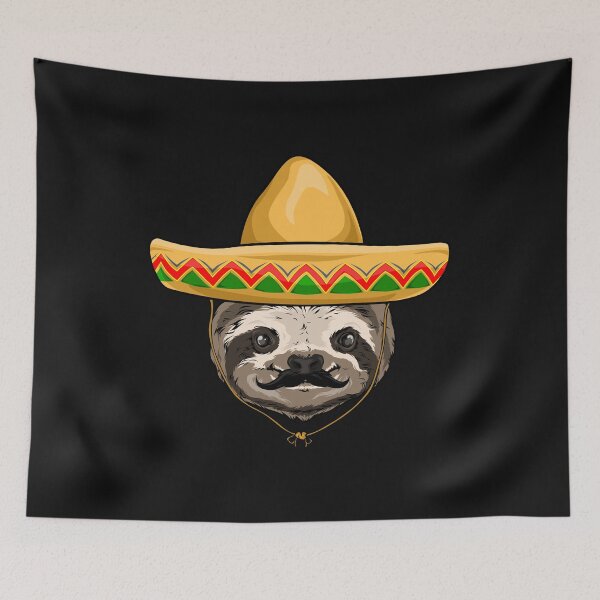 Item preview, Sloth Cinco De Mayo Sombrero designed and sold by Bendthetrend.