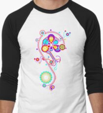 Psychedelic Men's Baseball ¾ T-Shirt