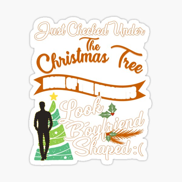 Item preview, Just Checked Christmas Tree None Look Boyfriend Shaped designed and sold by Orange Pieces.