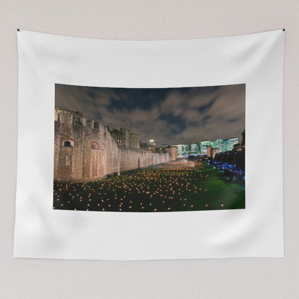 Item preview, Tower of London Torch Lit Candles Lanterns designed and sold by AndyEvansPhotos.