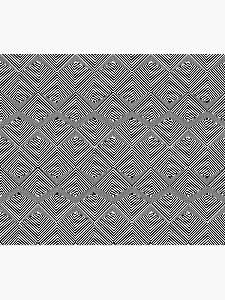 optical illusion pattern by nobelbunt